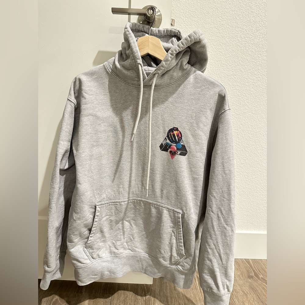 COPY - Palace Grey Marl hoodie